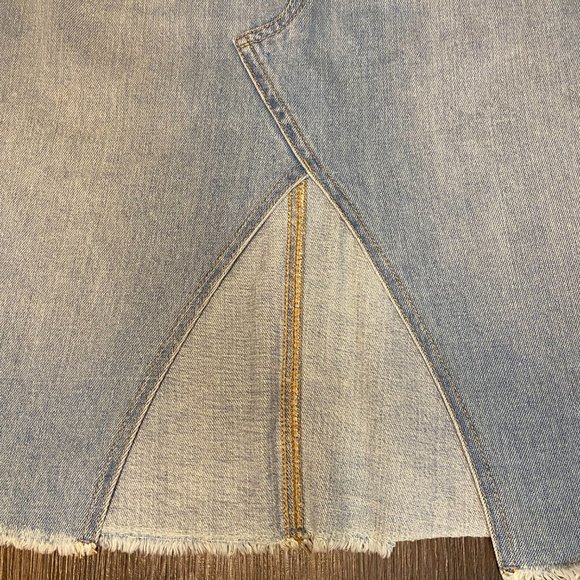 #83 Dynamite Women's Blue Jean Skirt - Small - Picture 6 of 11